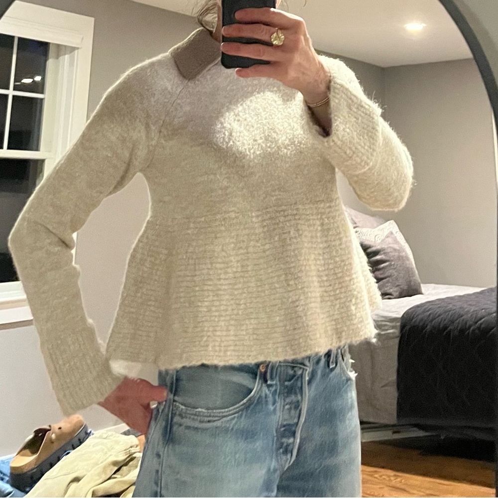 Peplum sweater from Nordstrom’s - Picture 7 of 8
